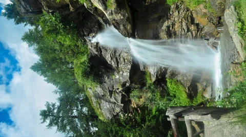 Waterfall - time lapse Stock Footage 33830509