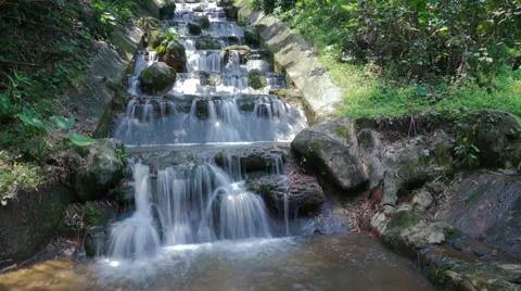 Waterfall time lapse 動画素材 43463739