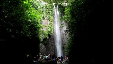 Waterfall Time Lapse Vídeo Stock 109797349