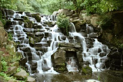 Waterfall Timelapse Stock Photos