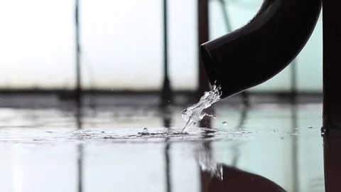 Waterfall Timelapse in a Rainy Day 스톡 동영상 70552427