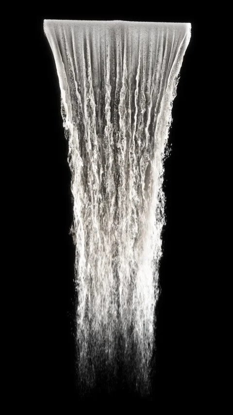 Waterfall top view fast Stock Footage 335347310