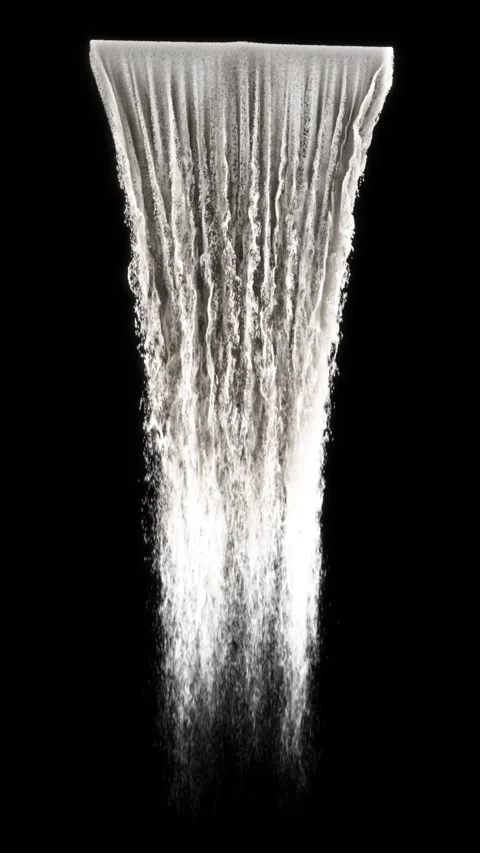 Waterfall Top  View Fast Loop Stock Footage Stock Footage 335346611