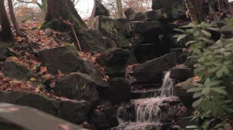 Waterfall (tracking shot) Stock Footage 23916398