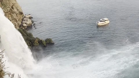 Waterfall in Turkey Video stock 294727884