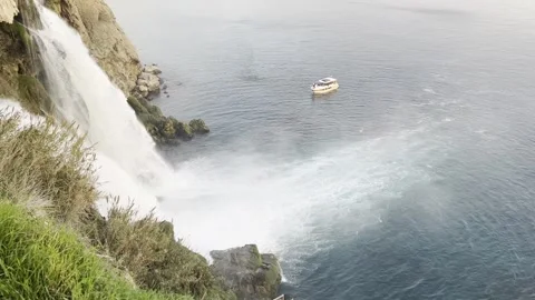 Waterfall in Turkey Video stock 294727896