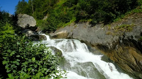 Waterfall in Umbal - Valley 스톡 동영상 126775633