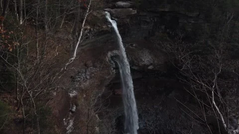 Waterfall Upstate New York Stock Footage 243402248