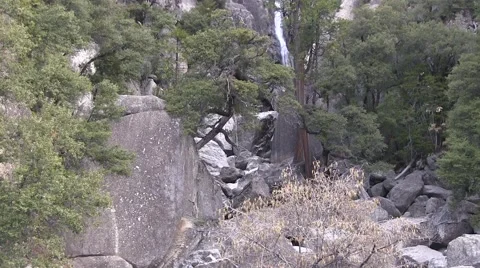 Waterfall in the valley Video stock 46181545