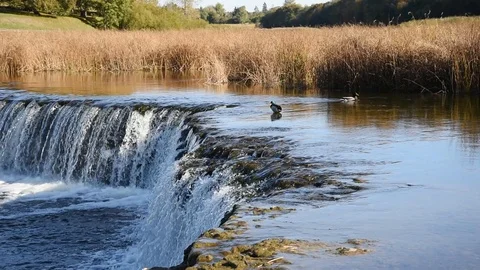Waterfall Ventas rumba. Stock-Footage 92622356