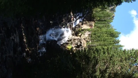 Waterfall (vertical) Stock Footage 72571993