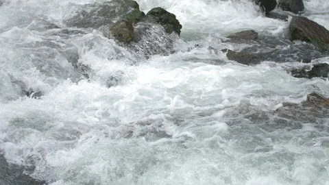 Waterfall  Vidfoss Stock Footage 97019059