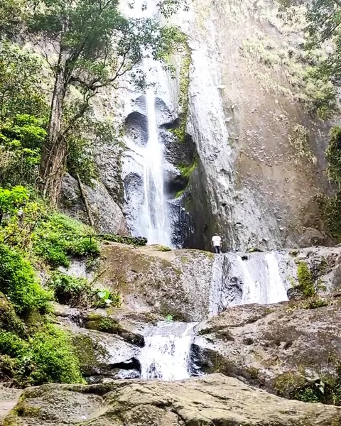 Waterfall View (indonesia) Video stock 205815247