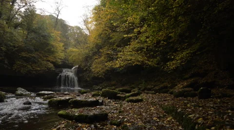 Waterfall walk in Stock Footage 59538872
