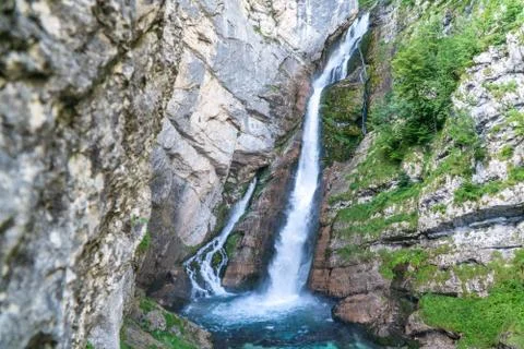 Waterfall Wallpaper Stock Photos