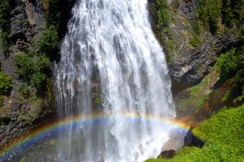 Waterfall in Washington State Stock Photos