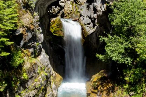 Waterfall in Washington State Stock Photos