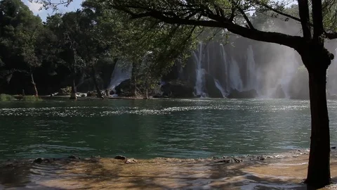 Waterfall Water Stock Footage