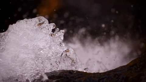 Waterfall water gushing Stock Footage 101988574