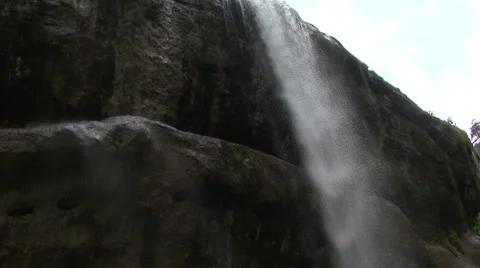 Waterfall. water path Stock Footage 40401912