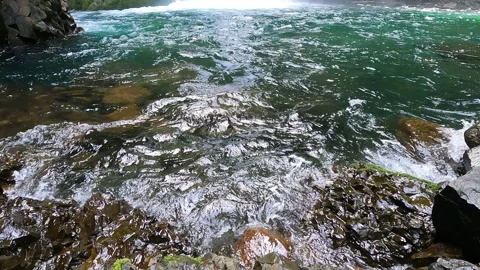 Waterfall Waves 30sec 4K 30fps Stock Footage 294124006