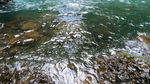 Waterfall Waves 30sec 4K 60fps Stock Footage 294124020