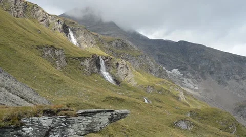 Waterfall wide Stock Footage 8666212