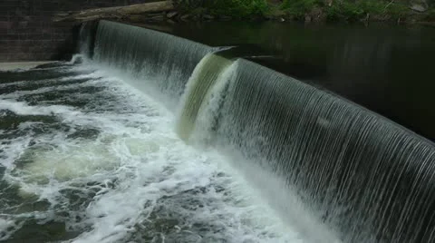 Waterfall at the Wissahickon.mp4 Stock-Footage 12145998