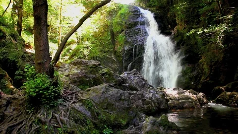 Waterfall Xorroxin Video stock 88604145