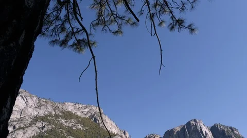 Waterfall In Yosemite Stock Footage 92309651