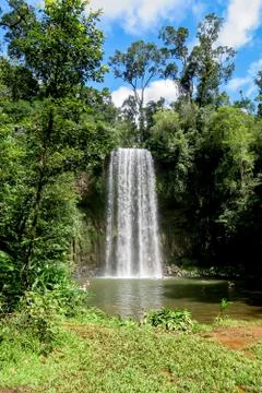 Waterfall in Yungaburra, Australia, Stock Photos