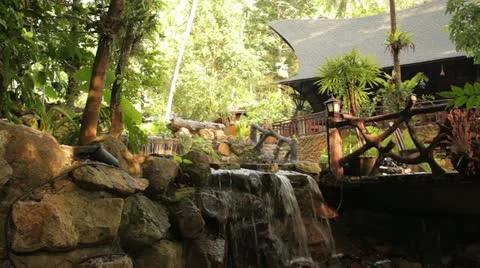 Waterfall13 Video stock 10871490