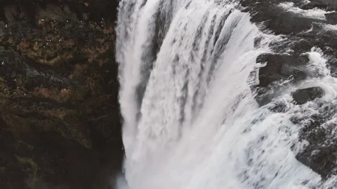Waterfall_Skogafoss_1 Stock Footage 100307062