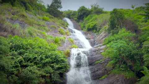 Waterfalls 4K Tilting Video Stock-Footage 331904240