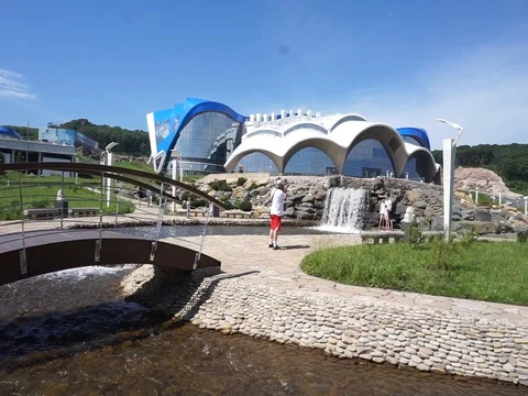 Waterfalls and canals Vídeo Stock 89322324