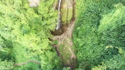 Waterfalls in the caribbean Stock Footage 88583231