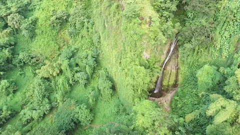 Waterfalls in the caribbean Stock Footage 88583320