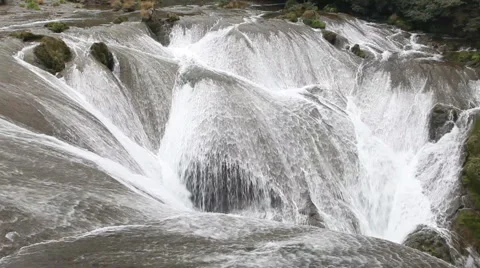 Waterfalls in China Stock Footage 2189426