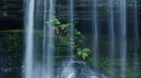 Waterfalls close up Stock Footage 46464731