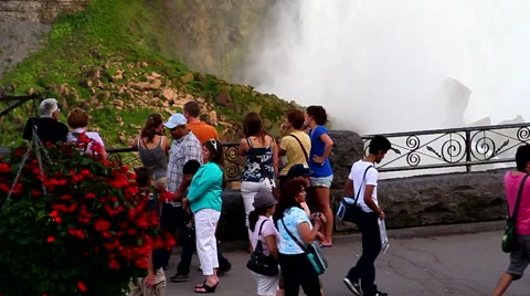 Waterfalls general view Stock Footage 41824907