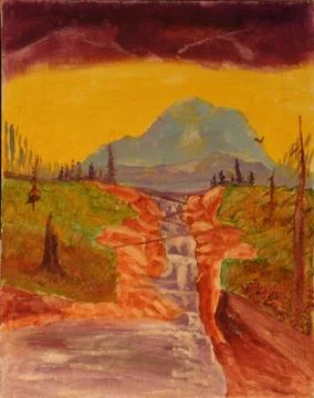 Waterfalls Stock Illustration