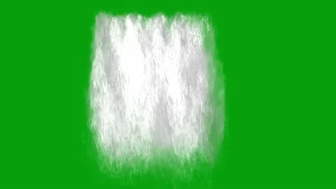 Waterfalls motion graphics with green screen background Stock Footage 149844419