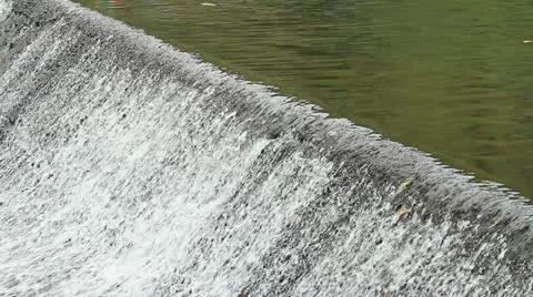Waterfalls, natural size. Stock Footage 11184753