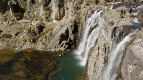 Waterfalls nature Stock Footage 96178953