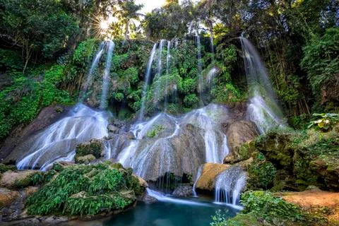 Waterfalls Foto stock
