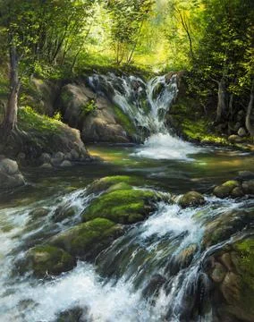 Waterfalls Stock Photos