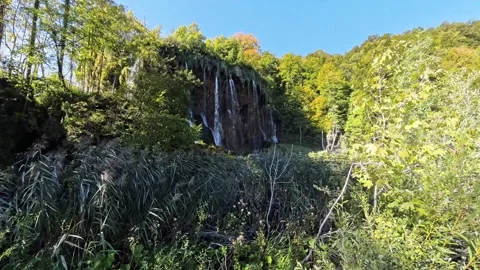 Waterfalls of Plitvice Lakes Stock Footage 319399076