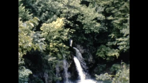 Waterfalls at Split  Croatia Stock Footage 253299369