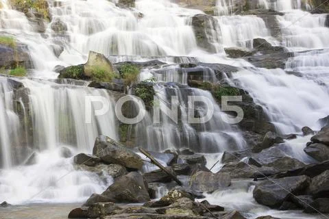 Waterfalls, streams, thailand Stock Photos