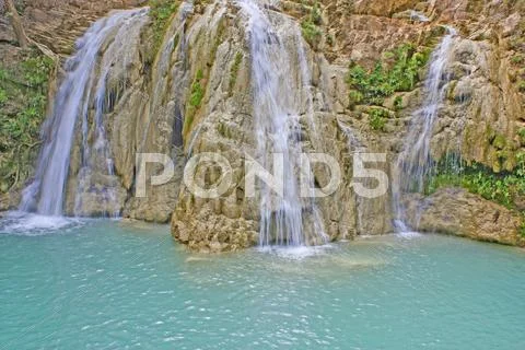 Waterfalls, streams, thailand Stock Photos